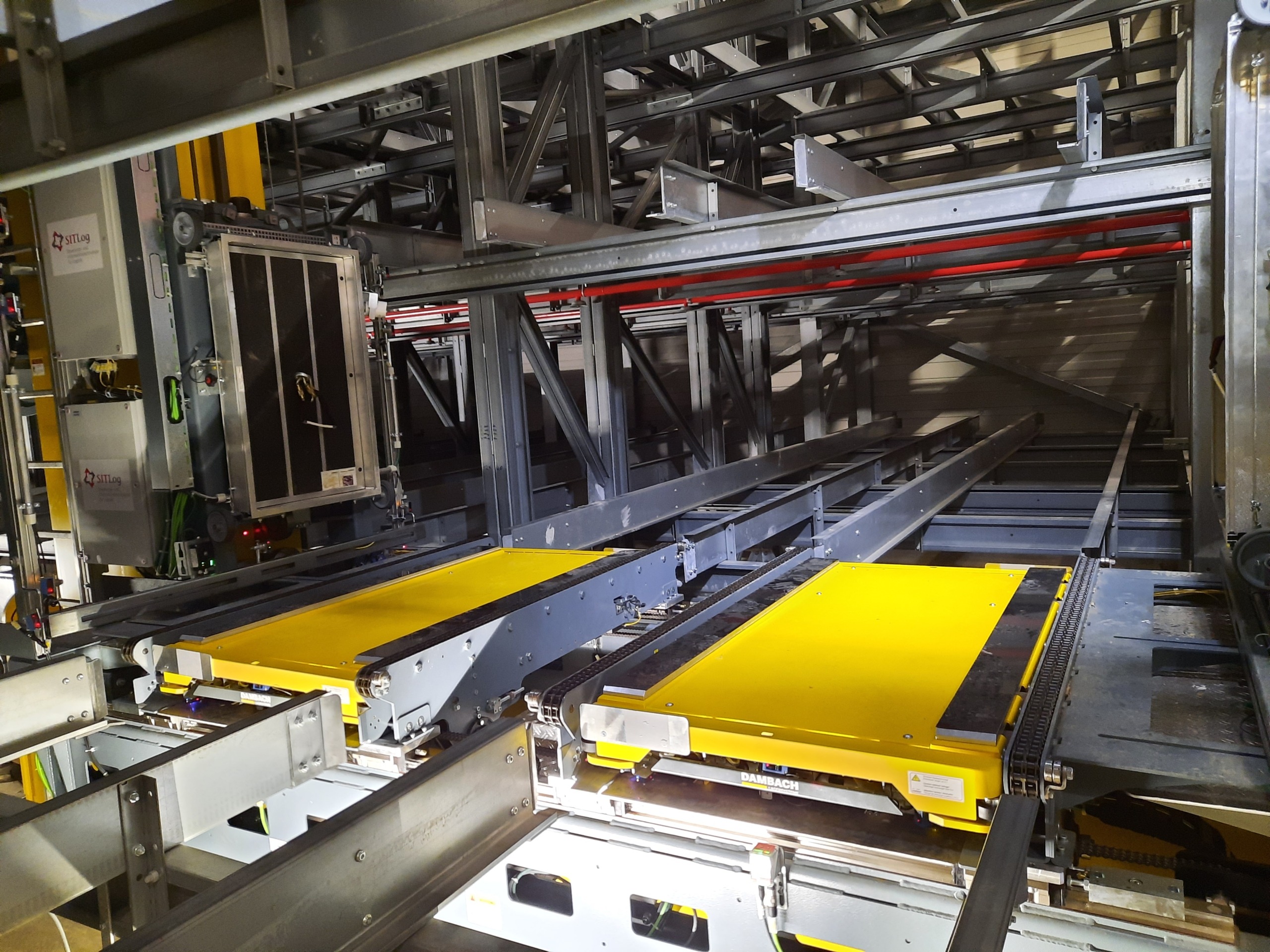 Fördertechnik Hochregallager Kronospan Fördertechnik Hochregallager Kronospan