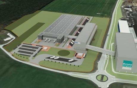 Distributions-/Verladezentrum Kronospan Distributions-/Verladezentrum Kronospan