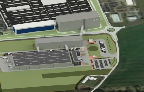 Distributions-/Verladezentrum Kronospan Distributions-/Verladezentrum Kronospan