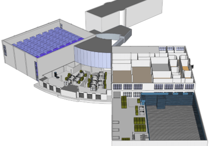 Layout Logistikzentrum Wero