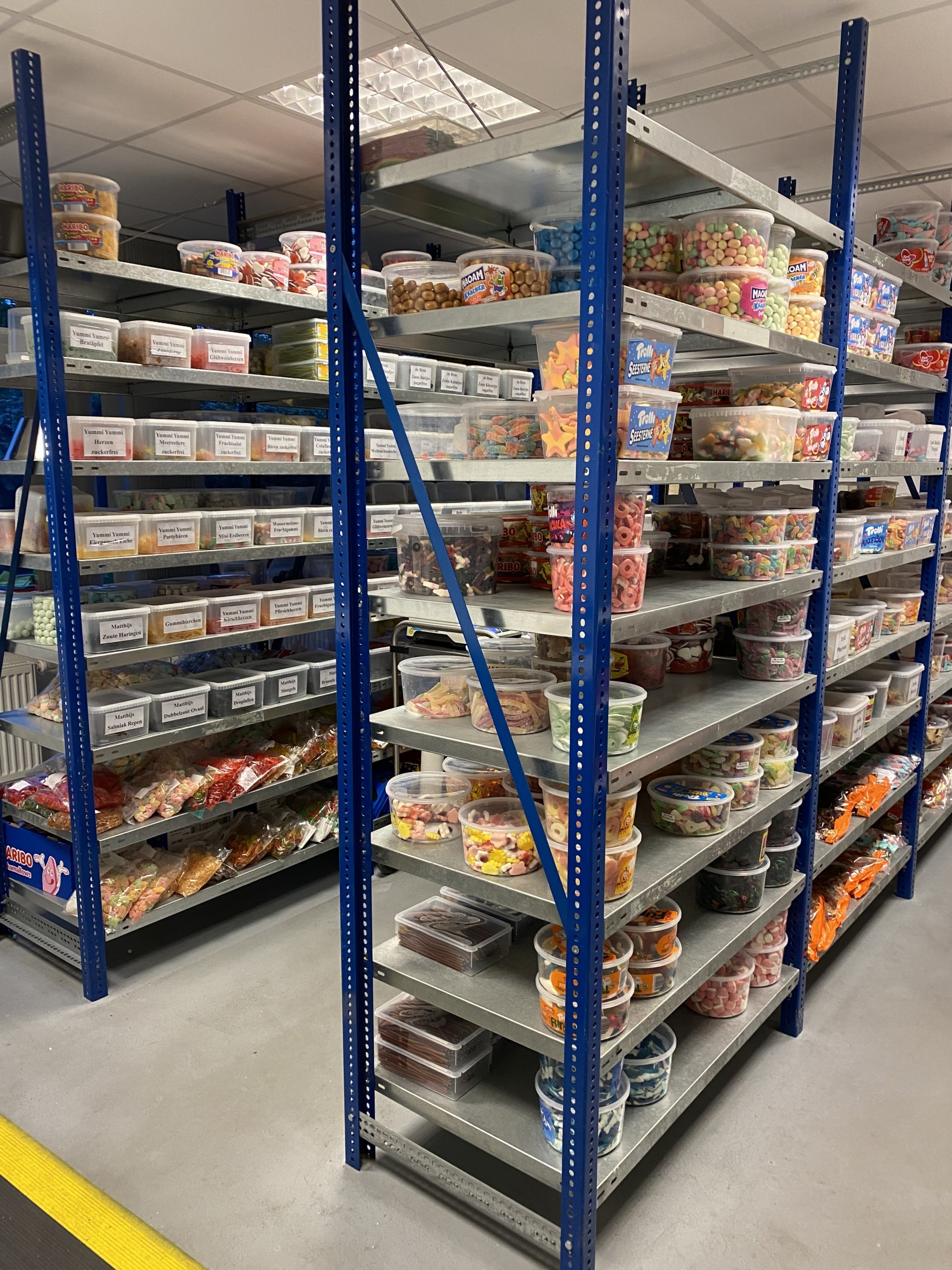 Regallager World of Sweets Regallager World of Sweets