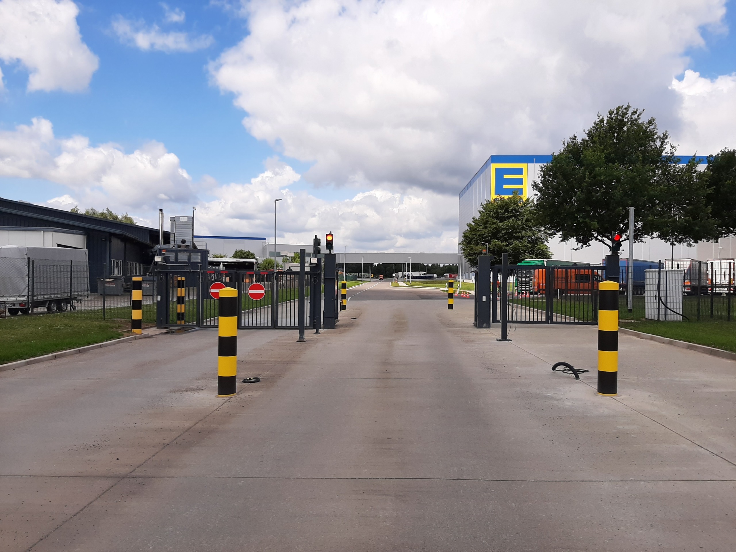 Yardmanagement Zufahrt Edeka Zarrentin