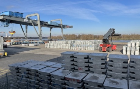 HGK Logistics & Intermodal Fahrzeug im Einsatz