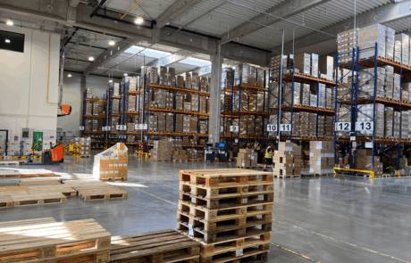 LuR Kartonlagerfläche Poznan Lagerfläche Lohmann & Rauscher Poznan, PL